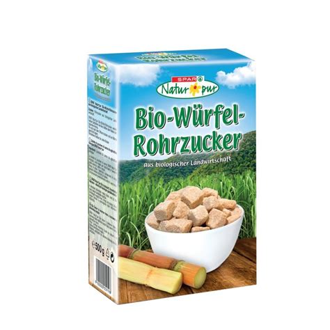 SPAR Natur pur Bio Würfel Rohrzucker 500 G online kaufen INTERSPAR