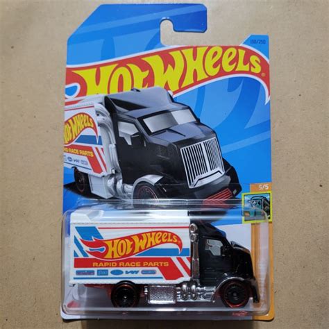 Jual HOT WHEELS HIWAY HAULER HW HAULERS WHITE BLACK Shopee Indonesia