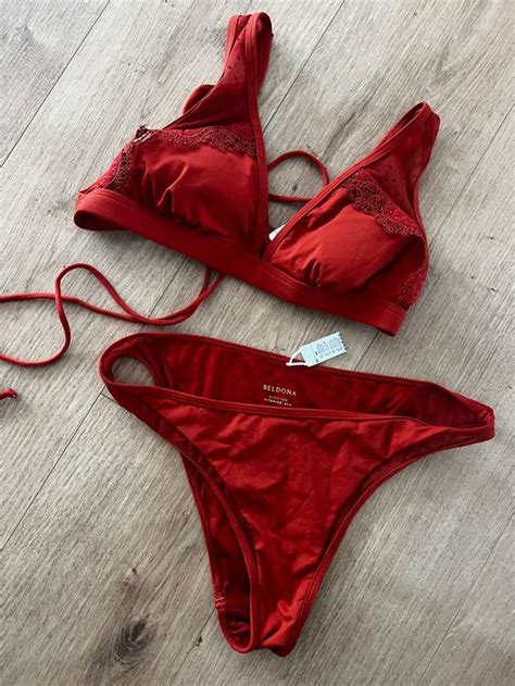 Neu Beldona Bikini rostrot M Gebraucht in Lufingen für CHF mit Lieferung auf Ricardo kaufen