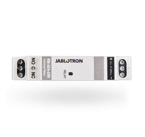 RB-524-DIN Universal power relay for DIN rail | Jablotron