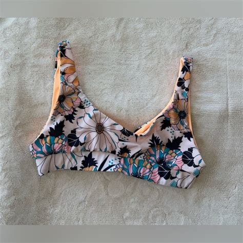 Kulani Kinis Swim Kulani Kinis Swim Long Tube Bikini Top Floral Farrah Print Small Poshmark