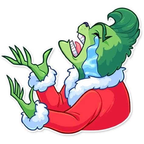 Telegram Sticker From Grinch Pack Christmas Wallpaper Iphone Cute