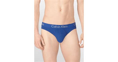 Calvin Klein Body Hip Briefs Pack Of 2 In Blue For Men Lyst