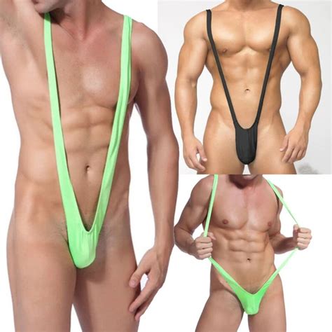 HERREN BORAT BADEANZUG C Strings Mankini Tanga Badehose Swim Bikini Nachtwäsche EUR 7 13