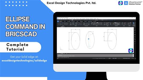 Ellipse Command In BricsCAD BricsCAD Tutorial In Hindi Excel Design