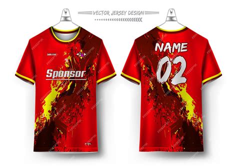 Футбольная майка, макет футбольной майки, дизайн сублимационной ...