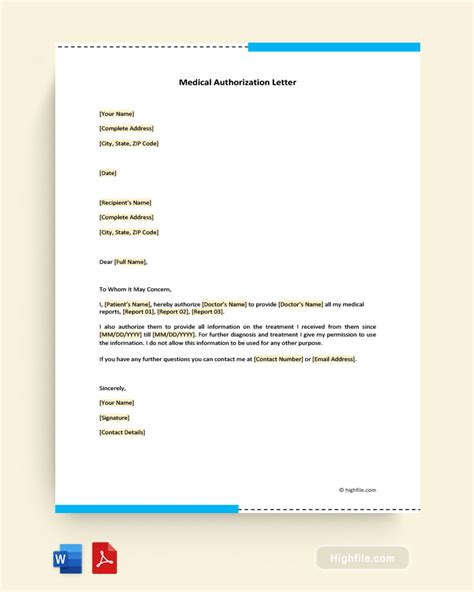 Authorization Letter