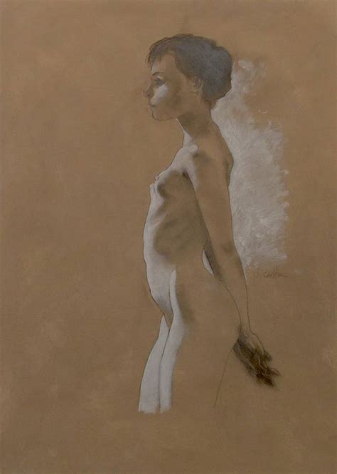Standing Nude Painting By Jerry Coulter Saatchi Art