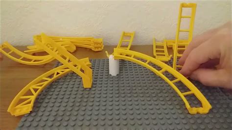 Brick Haul 3 Lego Roller Coaster Track Pieces Youtube