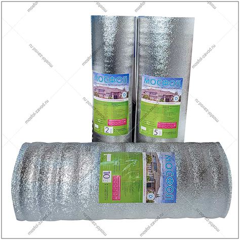 Утеплитель НПЭ купить от производителя | Завод «МОСФОЛ»