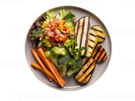 Colorful Veggie Platter 47599476 Png