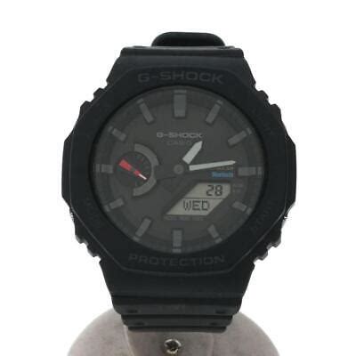 Casio Solar Watch G Shock Digiana Rubber Blk Blk Ga B Ajf Ebay