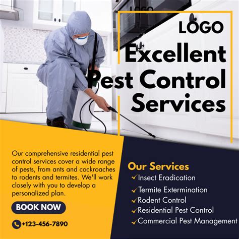 Copy Of Pest Control Service Flyers Postermywall