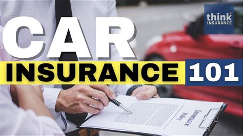 Car Insurance Explained 101 Everything You Need To Know Youtube