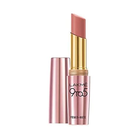 Lakmé to Primer Matte Lip Color Matte Finish g Blushing Nude Amazon in Fashion