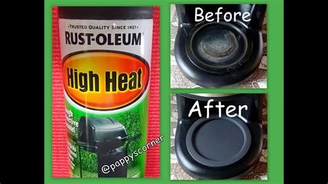 Rust Oleum High Heat 🔥 Paint Youtube