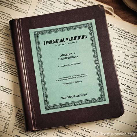 Low Income Earner Financial Planning Book Cover Stable Diffusion Online
