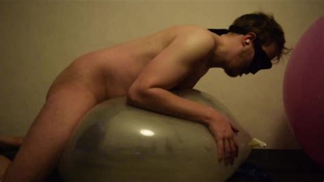 Blowing Up A Balloon And Ride Fuck It