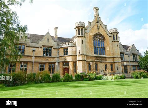 The Great Hall Part Of The Oundle School New Street Oundle Stock Photo