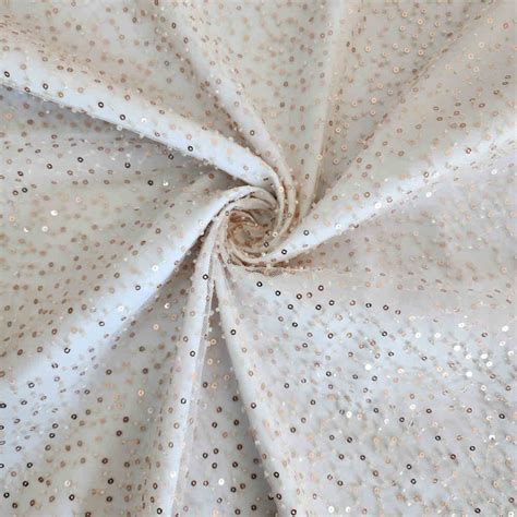 Lra Sequins Tulle Nude Curtain Dream