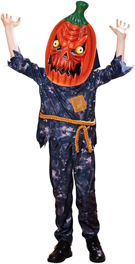 W Horror K Rbis Kopf Cosplay Halloween Kost M F R Kinder Jungen K Rbis