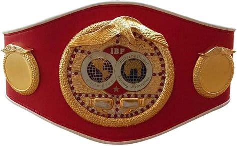 Amazon Ibf Boxing Championship Belt Replica International Boxing