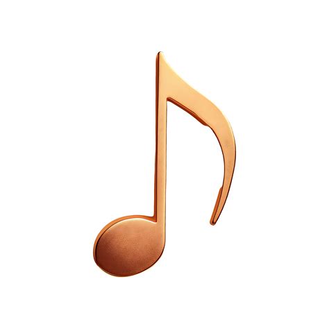 Half Note Symbol Isolated On Transparent Background 46824093 Png