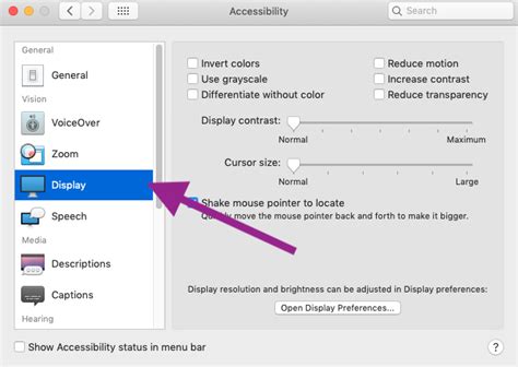 How To Change macOS Cursor Size • macReports