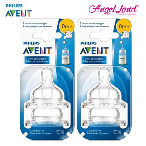 Philips Avent Classic Teats X 2 Packs 4 Pcs Shopee Malaysia