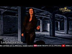 German Mistress Lady Julina Facesitting Hot Shiny Leather Leggings Ass Xxx Mobile Porno Videos