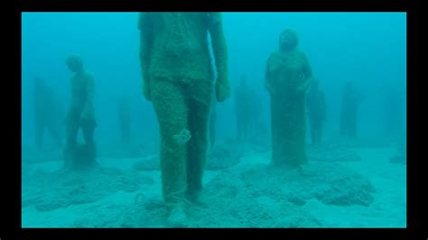 Underwater Museum Dive Canary Islands Youtube