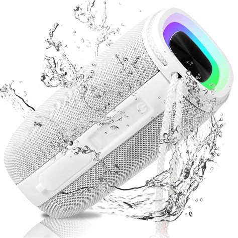 UrbanX X808 Bluetooth Speaker, IPX5 Waterproof Speakers 360° HD