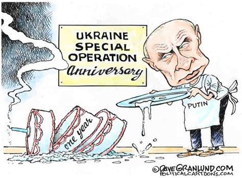 Political Cartoon On Putin Promises More War By Dave Granlund At The