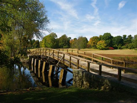 Old North Bridge Concord The Old North Bridge Was Origin Flickr