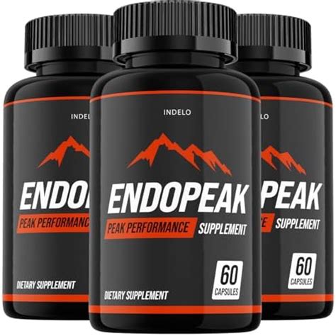 Amazon 3 Pack Endopeak For Men Endo Peak Advanced Performance