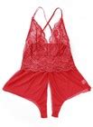 Sexy Lingerie Sleepwear Bodysuit Lace Women S Crotchless Babydoll Underwear US EBay