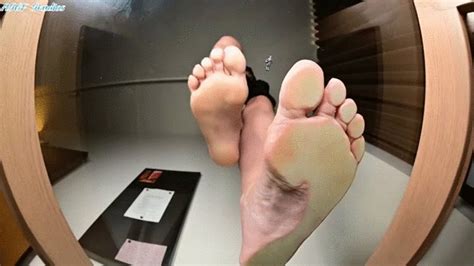 Zasha On The Glass Slow Motion SQUISH Part 2 MOV Amateur Soles Giantess And Footjobs