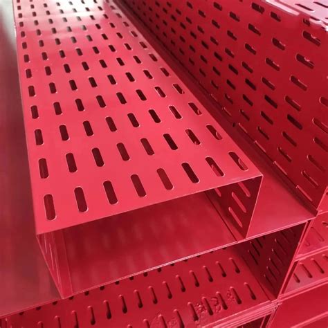 Perforated Ladder Type Cable Tray Pre Galvanised Hot Dip Galvanised