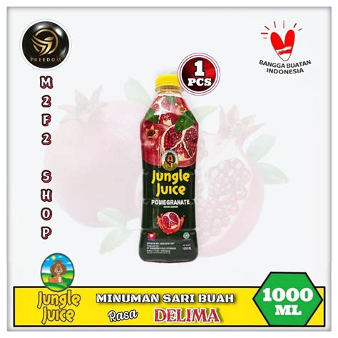 Jual Diamond Jungle Juice Pomegranate Jus Delima Botol Pet 1000 Ml