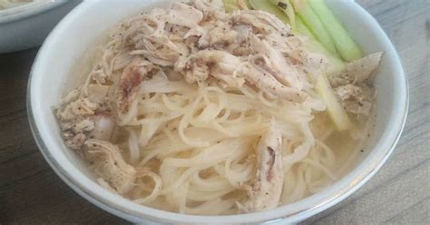 Resep Dak Kalguksu 닭 칼국수 Chicken Noodle Soup oleh Ahjumma Lin Cookpad