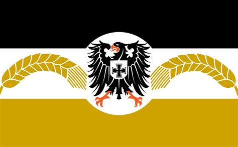 Flag Of The German Republic Of The Volga Rkaiserreich