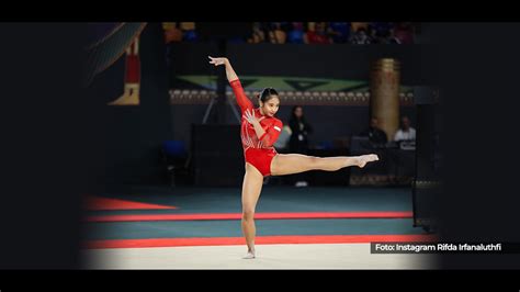 rifda irfanaluthfi pesenam indonesia pertama  tembus  olimpiade