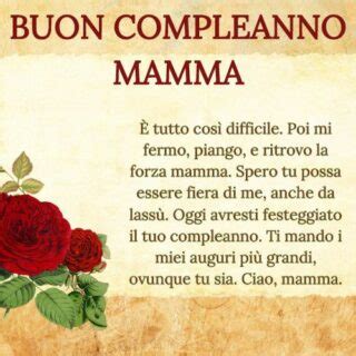 Auguri Di Buon Compleanno Mamma Immagini Updated