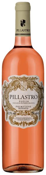 2021 Cantine Due Palme Pillastro Primitivo Puglia Rosato Vivino US