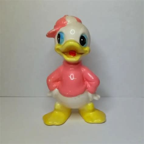 VINTAGE DONALD DUCK Nephew HUEY Walt Disney Production Porcelain