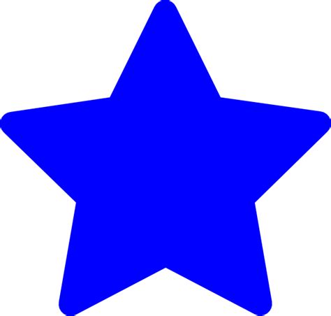 blue stars clip art