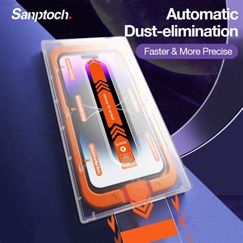 【auto Dust Elimination】sanptoch Full Screen Protector With Auto