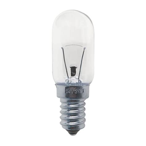 Clar E14 25W 24V Tubular LED Filament Bulb Clear | Bricoinn