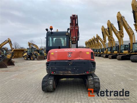 Kubota Kx Gravemaskine Med Citybom Excavator With Cityboom Til