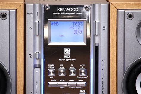 Yahooオークション Kenwood Es3md Cdmdtuneramp ミニコンポ ス